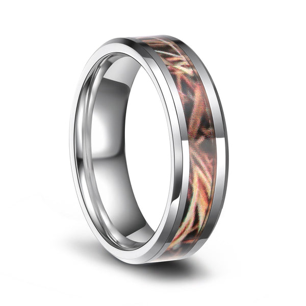 Realtree Camo Wedding Rings Hunting Tungsten Carbide Rings