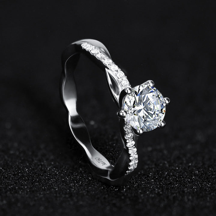 1ct nature inspired engagement ring