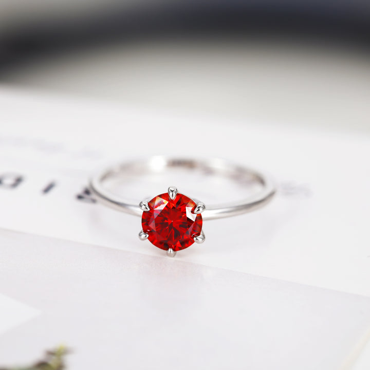 1ct ruby wedding ring