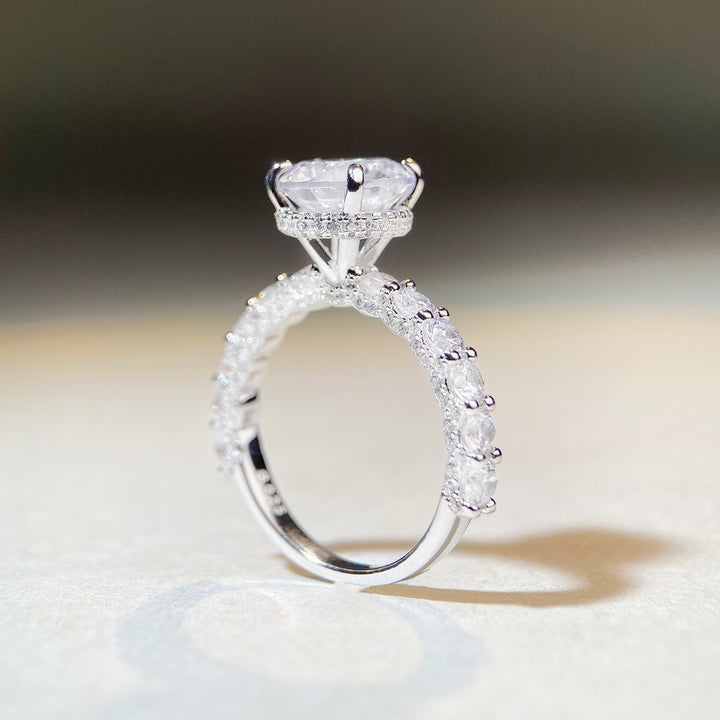 3CT hidden halo ring 