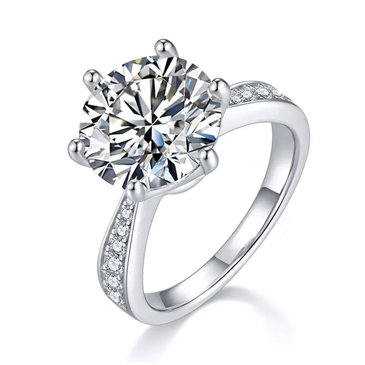 5ct non diamond engagement rings