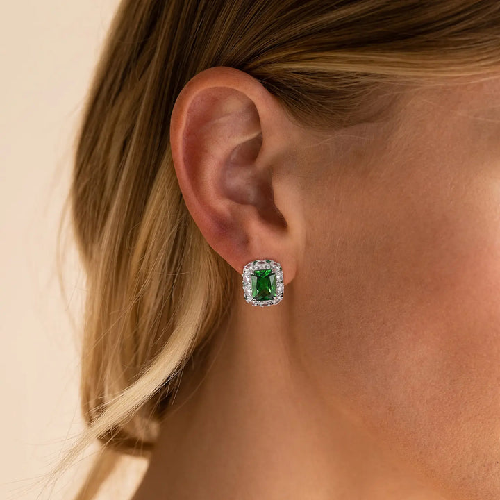 Emerald earrings
