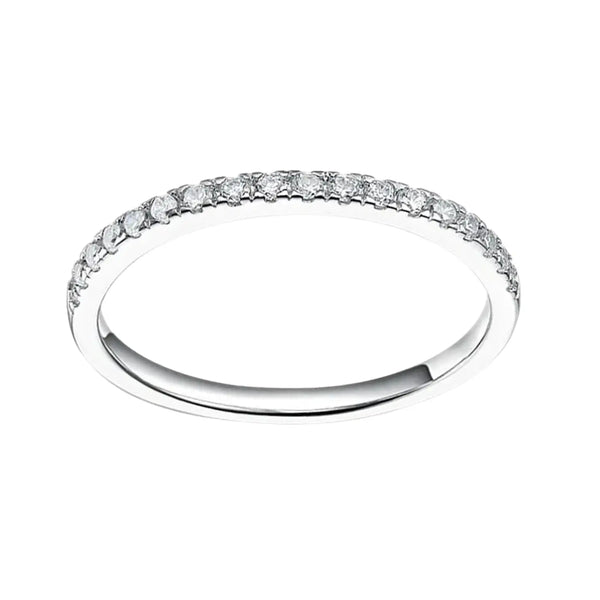 Simple One Carat Moissanite/High Carbon Diamond S925 Silver Ring