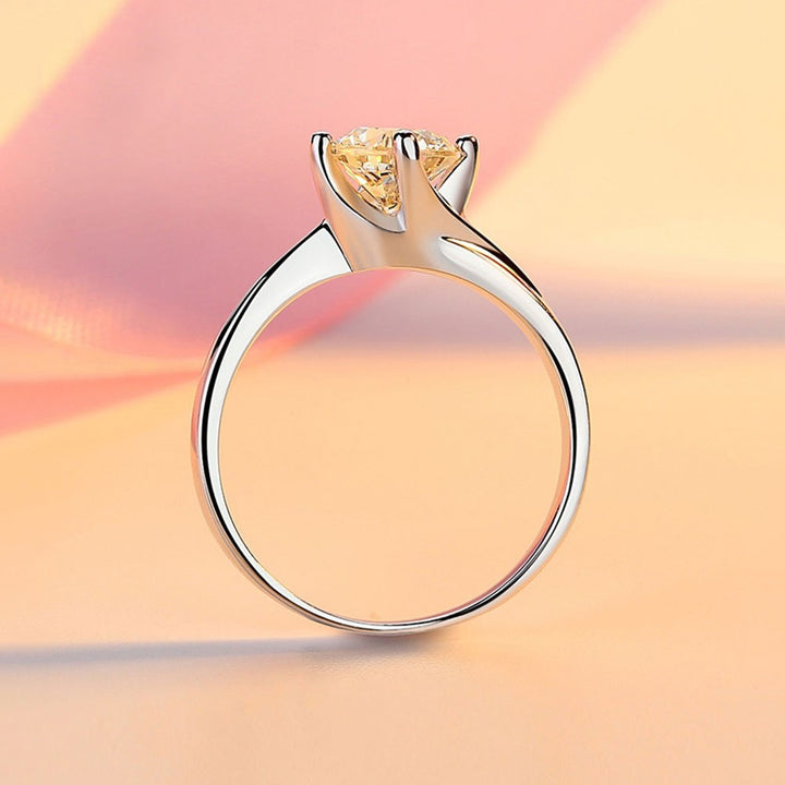 affordable and classic engagement ring