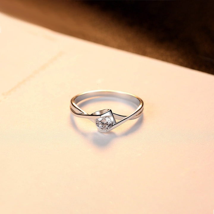 Affordable heart promise ring
