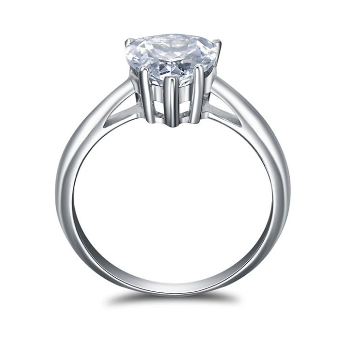 Affordable heart ring