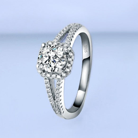 Affordable pave ring with cz