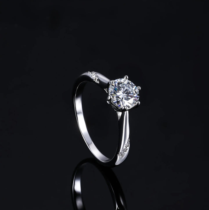 Affordable s925 moissanite ring for women