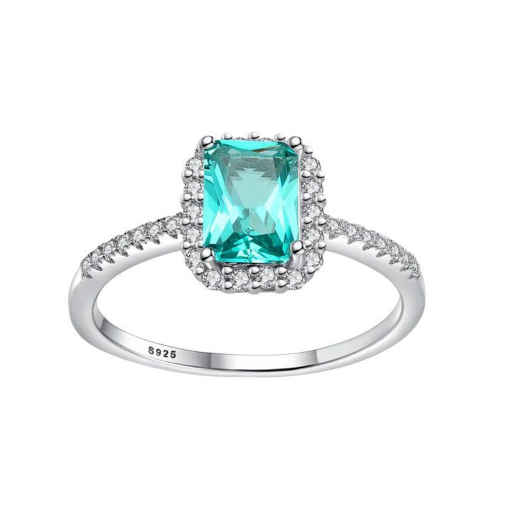 Teal sapphire engagement rings antique style rings