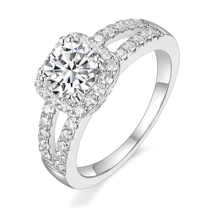 affordable wedding ring with cz