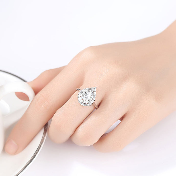 beautiful cubic zirconia ring