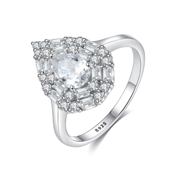 beautiful halo bridal ring