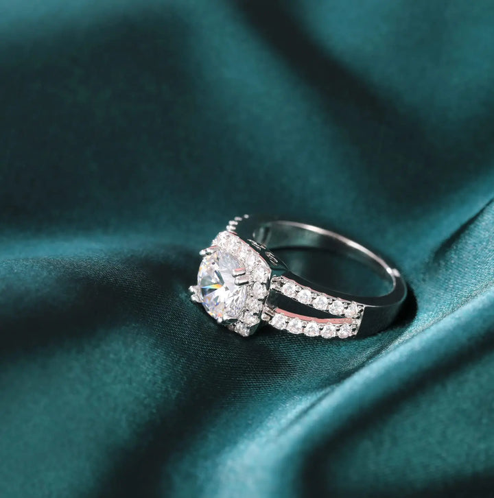 beautiful nature inspired engagement ring