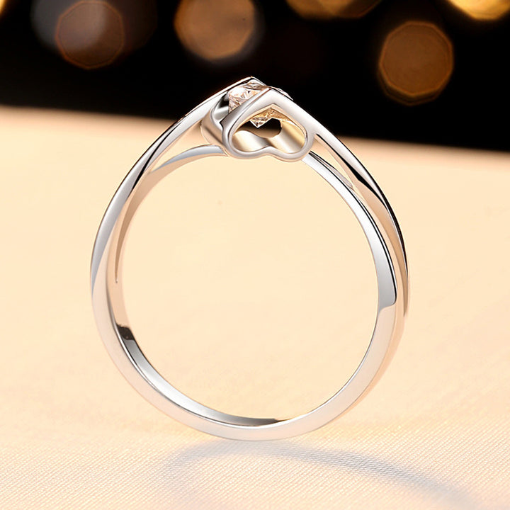 classic 2 heart promise ring