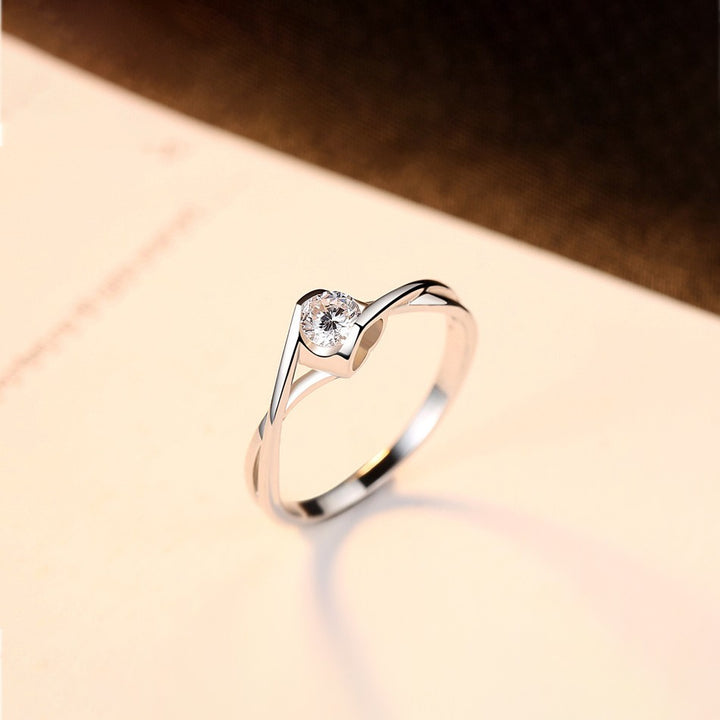 classic heart ring