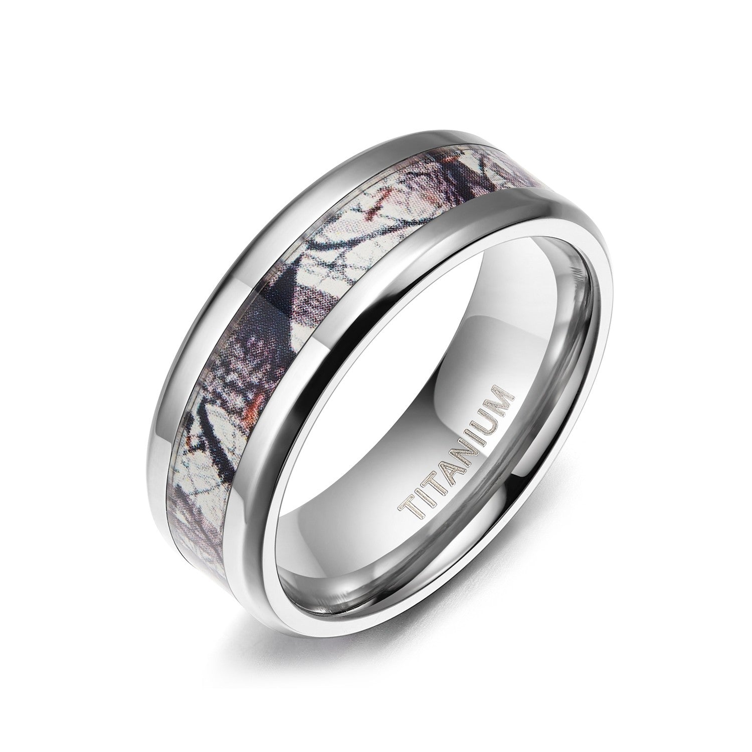 Mossy Oak Pink Camo Ring Set for Her | Camo Ever After