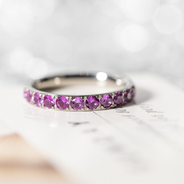 cz wedding wedding band