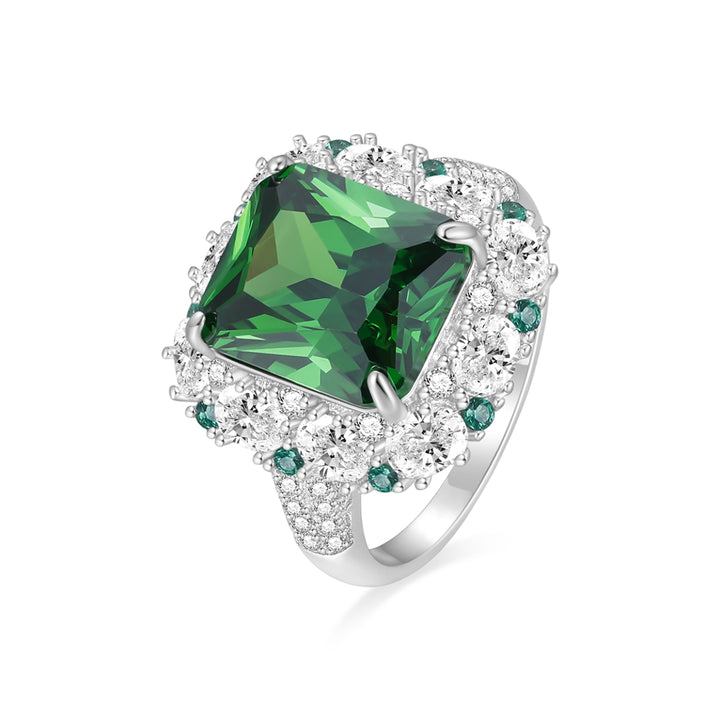 emerald ring, vintage ring