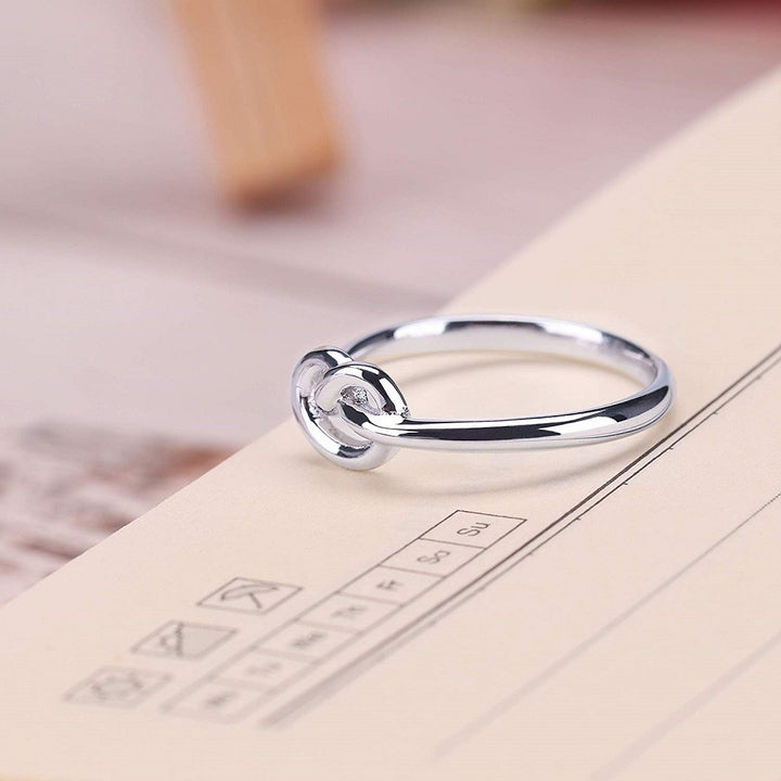 heart classic engagement ring