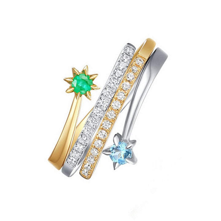 sterling silver stackable ring